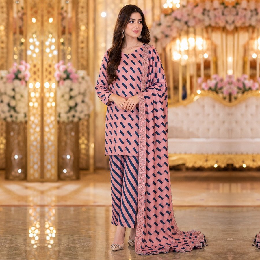 Luxury 3 Piece Lawn Suit – Soft & Breezy Everyday Wear