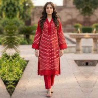 2 Piece Lawn Cotton Embroidered Suit – Semi Formal
