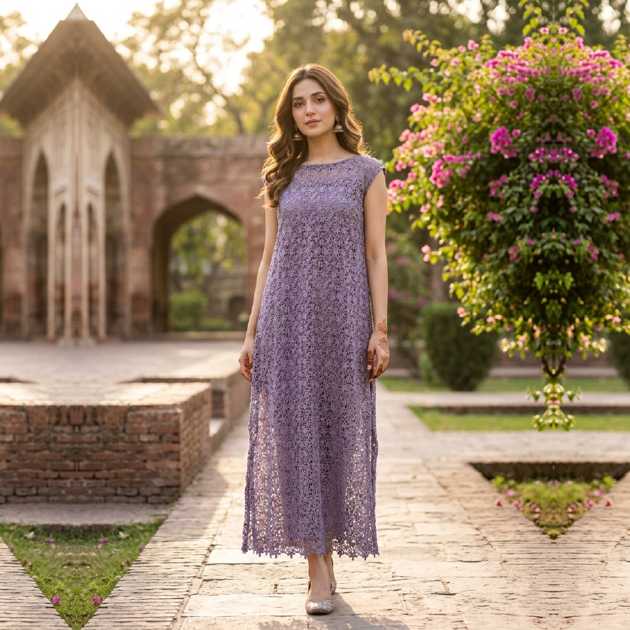 Elegant Net Shirt – Single Piece (Lightweight & Chic)