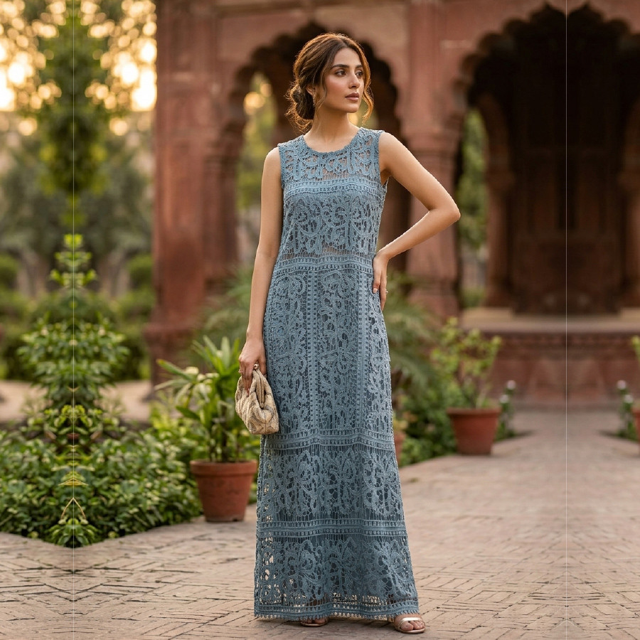 Elegant Net Shirt – 1 Piece Lightweight Formal Wear