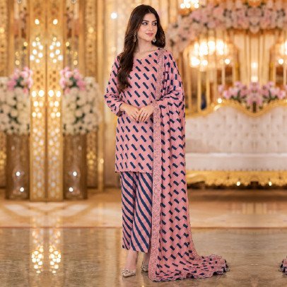 Luxury 3 Piece Lawn Suit – Soft & Breezy Everyday Wear